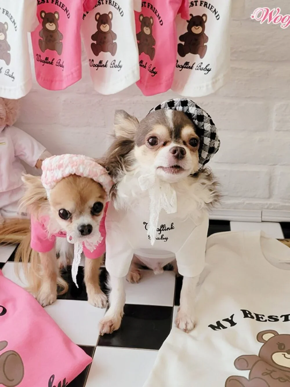 My Best Friend Tee -PINK Size 2 - Wooflink NWT!!